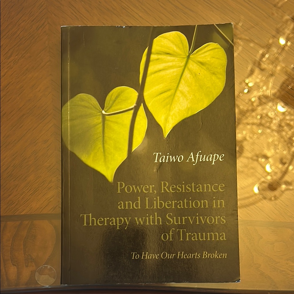 "Power, Resistance and Liberation in Therapy with Survivors of Trauma" book